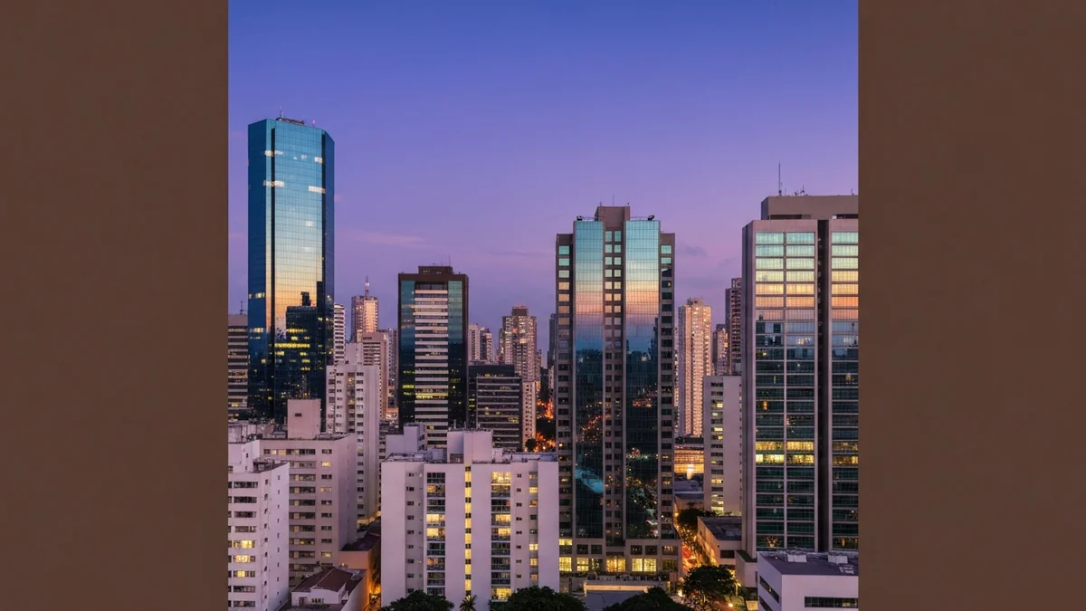 Gráfico comparativo de estratégias de financiamento imobiliário com setas indicando alavancagem e fluxo de caixa