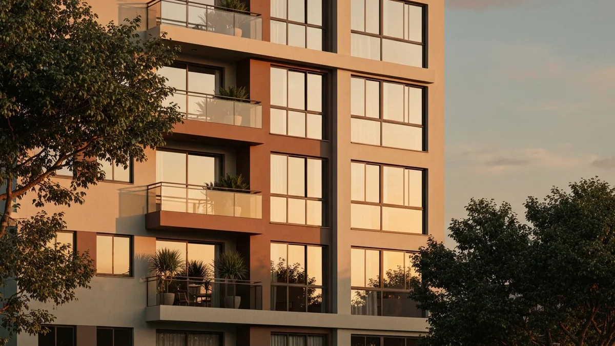 Chaves de casa sobre contrato de financiamento imobiliário com fundo de residência moderna