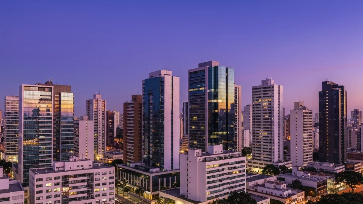Gráfico comparativo de rentabilidade de aluguel de imóveis residenciais e comerciais em 2026